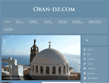 Tablet Screenshot of oran-dz.com